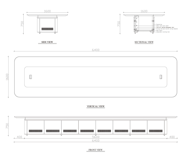 smart multimedia meeting table