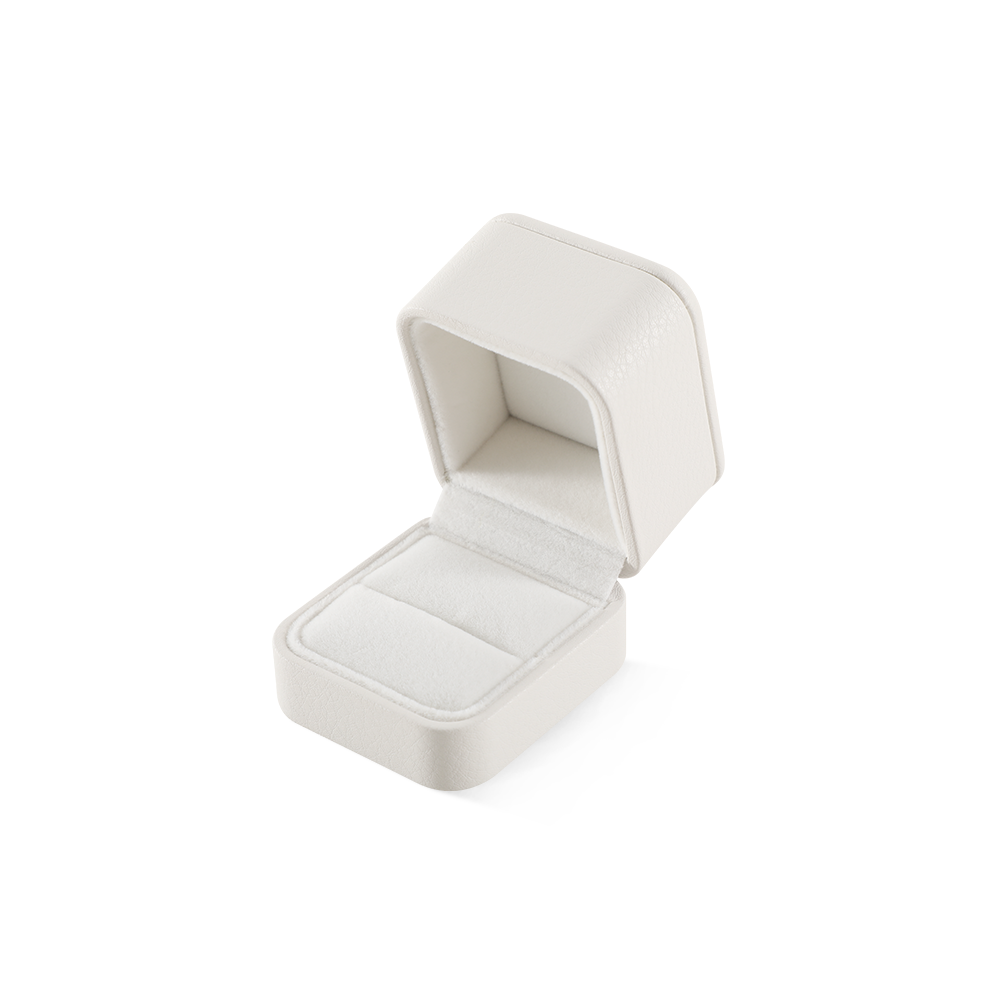 Yinbeini Wedding Ring Box Bracelet Box Long Necklace Earrings Storage Box PU Leather Jewelry Display Organizer Gift Proposal Box H002