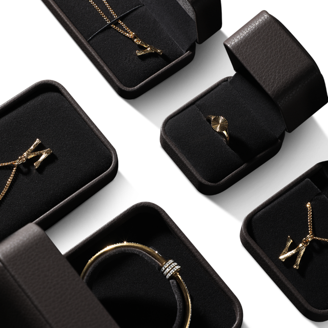 Yinbeini Wedding Ring Box Bracelet Long Necklace Earrings Storage Case PU Leather Jewelry Display Organizer Gift Proposal Box H005