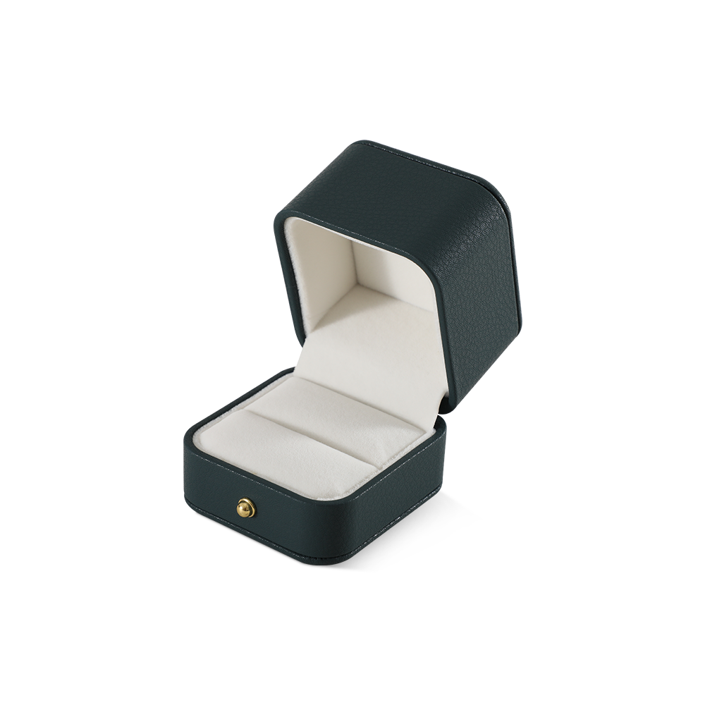 yinbeini PU Leather Bracelet Long Necklace Storage Box Engagement Proposal Wedding Ring Display Box Long Chain Jewelry Organizer H008