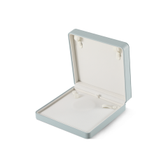 Yinbeini Wedding Ring Box Bracelet Box Long Necklace Earrings Storage Box PU Leather Jewelry Display Organizer Gift Proposal Box H002