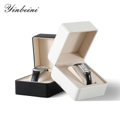 Yinbeini  Watch Box Jewelry Storage Box Watch Organizer With Pillow PU Leather H014