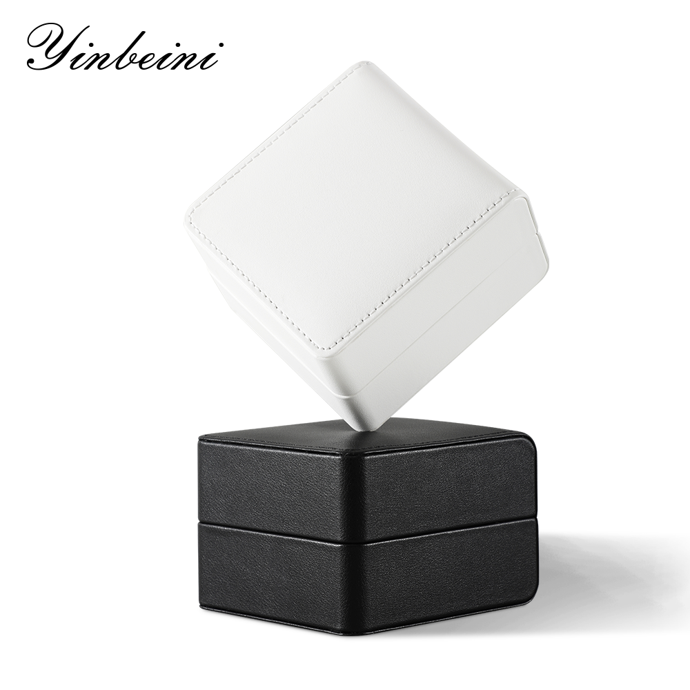 Yinbeini  Watch Box Jewelry Storage Box Watch Organizer With Pillow PU Leather H014