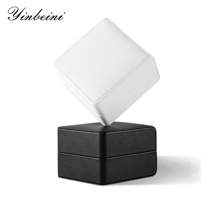 Yinbeini  Watch Box Jewelry Storage Box Watch Organizer With Pillow PU Leather H014