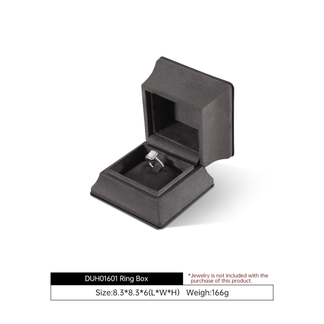 Yinbeini Velvet Slim Waist Red Bracelet Box Jewelry Packaging Box Jade Pearl Box H015