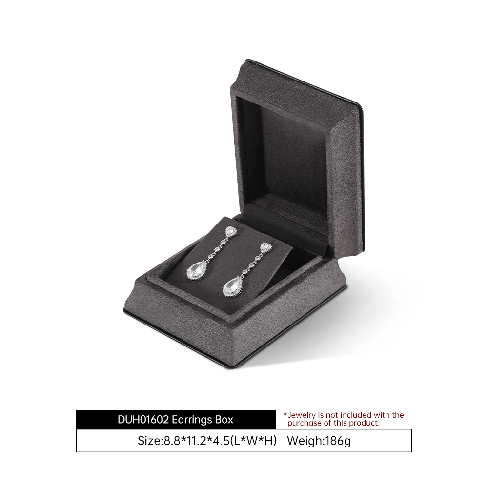 Yinbeini Velvet Slim Waist Red Bracelet Box Jewelry Packaging Box Jade Pearl Box H015