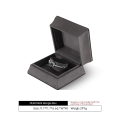 Yinbeini Velvet Slim Waist Red Bracelet Box Jewelry Packaging Box Jade Pearl Box H015