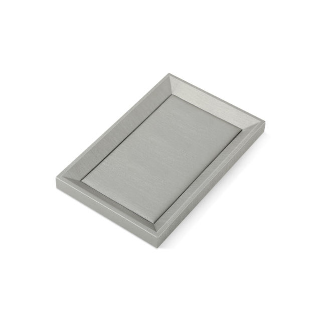 Yinbeini Ring Bracelet Necklace Earrings Chain Storage Tray PU Leather Jewelry Display Pallet Watch Pendant Organizer Tray  P008