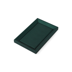 Yinbeini Ring Bracelet Necklace Earrings Chain Storage Tray PU Leather Jewelry Display Pallet Watch Pendant Organizer Tray  P008