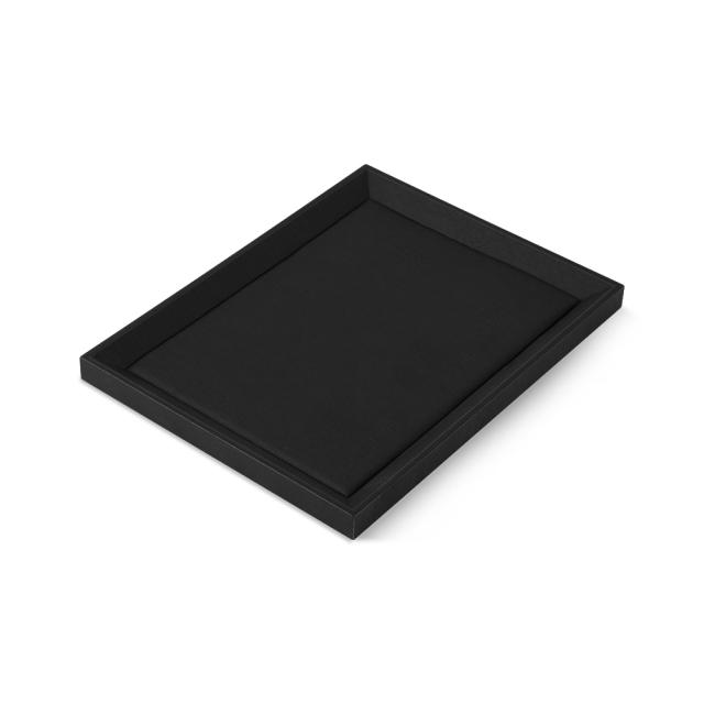 Yinbeini Ring Bracelet Necklace Earrings Chain Storage Tray PU Leather Jewelry Display Pallet Watch Pendant Organizer Tray  P008