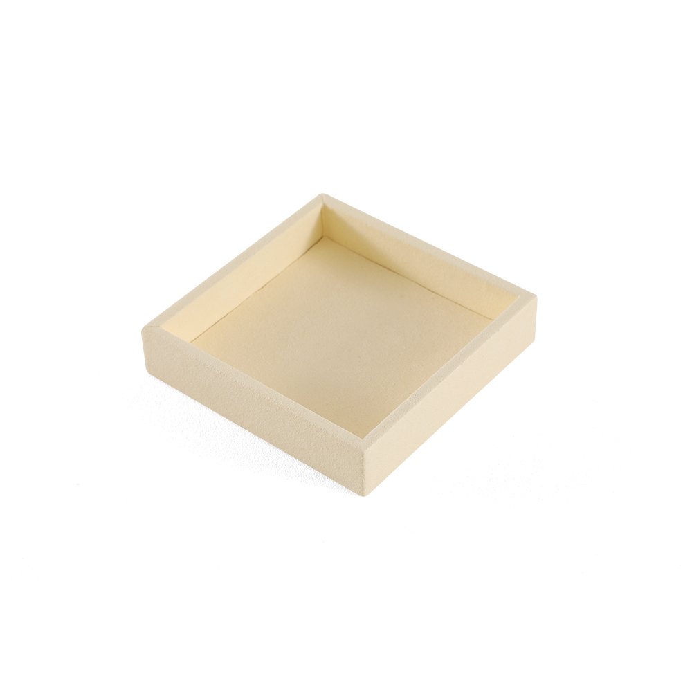 Yinbeini Microfiber Ring Earring Necklace Bracelet Display Case with Cover Jewelry Storage Tray Jewelry Organizer Tray Drawer P012
