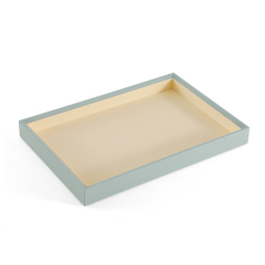 Yinbeini Microfiber Ring Earring Necklace Bracelet Display Case with Cover Jewelry Storage Tray Jewelry Organizer Tray Drawer P012