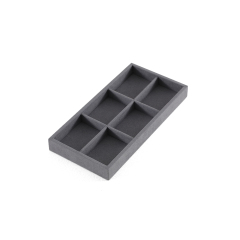 Yinbeini Ring Earring  Bracelet Necklace Display Case with Cover Tray Drawer Jewelry Storage Tray Microfiber Jewelry Organizer P013