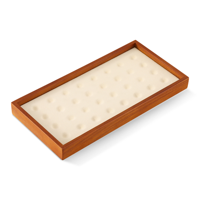 Yinbeini Solid wood bare diamond storage tray beads  pallet jewelry tray jewelry display tray beaded tray P023