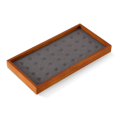 Yinbeini Solid wood bare diamond storage tray beads  pallet jewelry tray jewelry display tray beaded tray P023