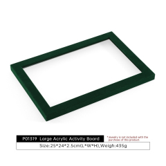 Yinbeini Professional Jewelry Display Tray High Grade Solid Wood and Microfiber Material for Window Display Counter Decoration P017