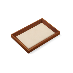 Yinbeini Jewelry storage tray jewelry display pallet flat tray inclined solid wood bracelet bracelet ring necklace jewelry display tray P029