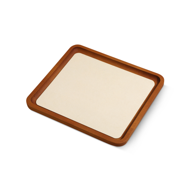 Yinbeini arc solid wood jewelry storage tray bracelet ring necklace jewelry display tray Jewelry display flat pallet P030