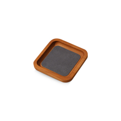 Yinbeini arc solid wood jewelry storage tray bracelet ring necklace jewelry display tray Jewelry display flat pallet P030