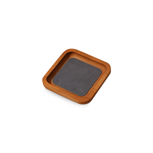 Yinbeini arc solid wood jewelry storage tray bracelet ring necklace jewelry display tray Jewelry display flat pallet P030