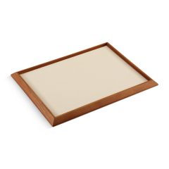 Yinbeini Jewelry display pallet flat tray inclined solid wood bracelet bracelet ring necklace jewelry display tray jewelry storage tray P032