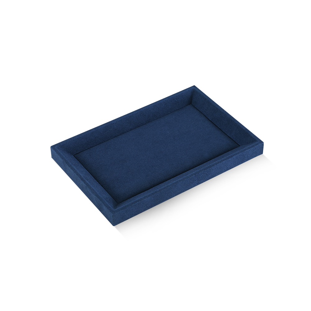 Yinbeini Ring Earrings Chain Bracelet Necklace Storage Tray Microfiber Jewelry Display plat tray Watch Pendant Organizer Tray P034