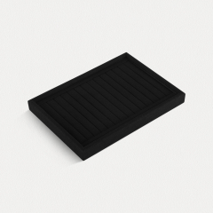 Yinbeini External right-angled surface arc Microfiber Jewelry Tray Ring Bracelet Earrings Necklace Multifunction Tray Jewelry Display Tray P046
