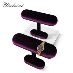 Yinbeini Velvet Watch Display Stand Jewelry  Storage Rack Watch Storage Stand jeweler counter jewelry counter TB002