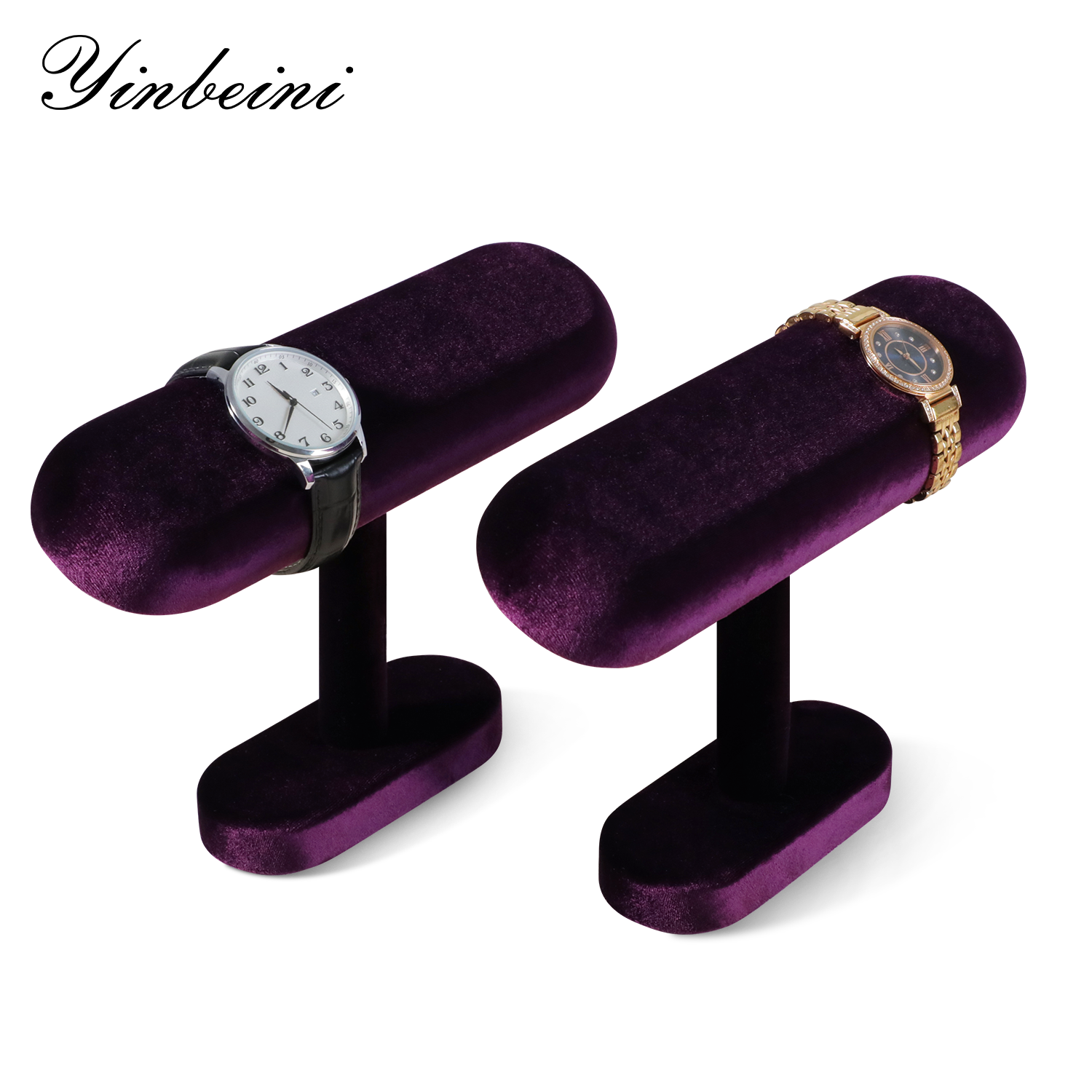 Yinbeini Velvet Watch Display Stand Jewelry  Storage Rack Watch Storage Stand jeweler counter jewelry counter TB002