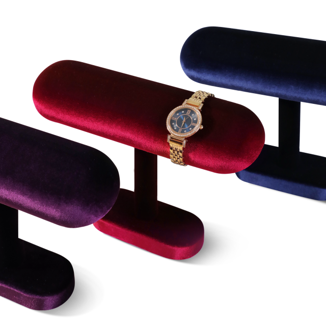 Yinbeini Velvet Watch Display Stand Jewelry  Storage Rack Watch Storage Stand jeweler counter jewelry counter TB002