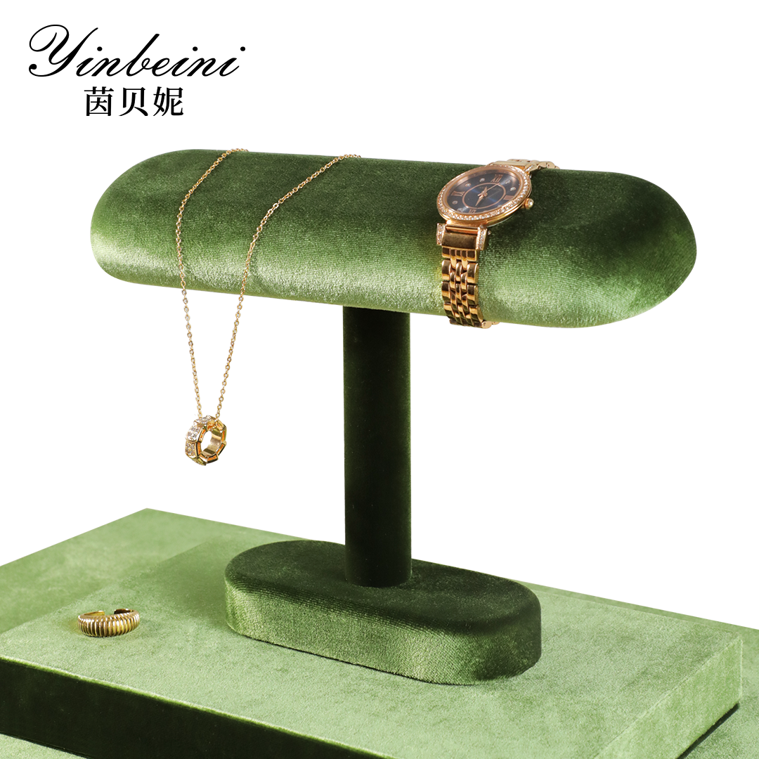 Yinbeini Velvet Watch Display Stand Jewelry  Storage Rack Watch Storage Stand jeweler counter jewelry counter TB002