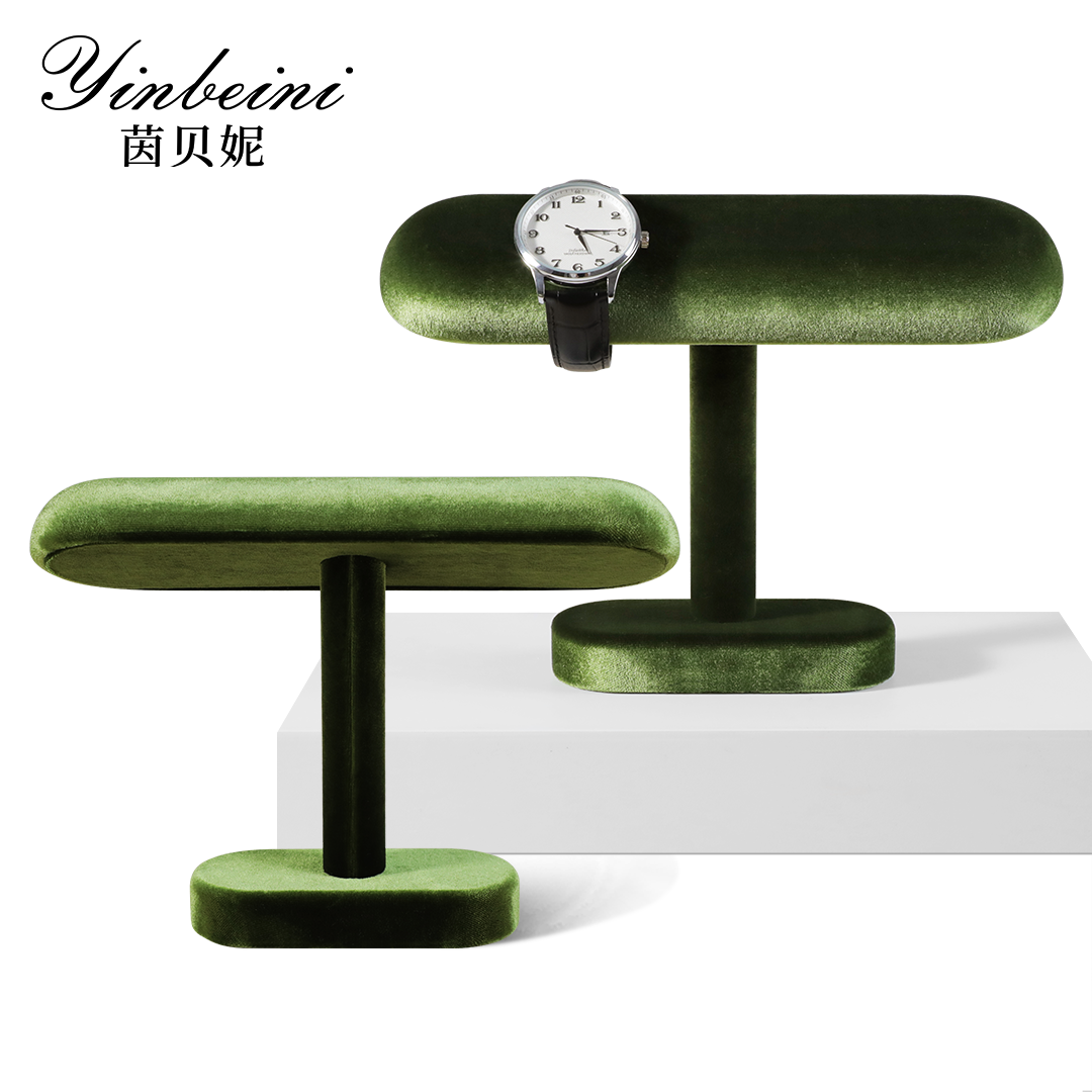Yinbeini Velvet Watch Display Stand Jewelry  Storage Rack Watch Storage Stand jeweler counter jewelry counter TB002