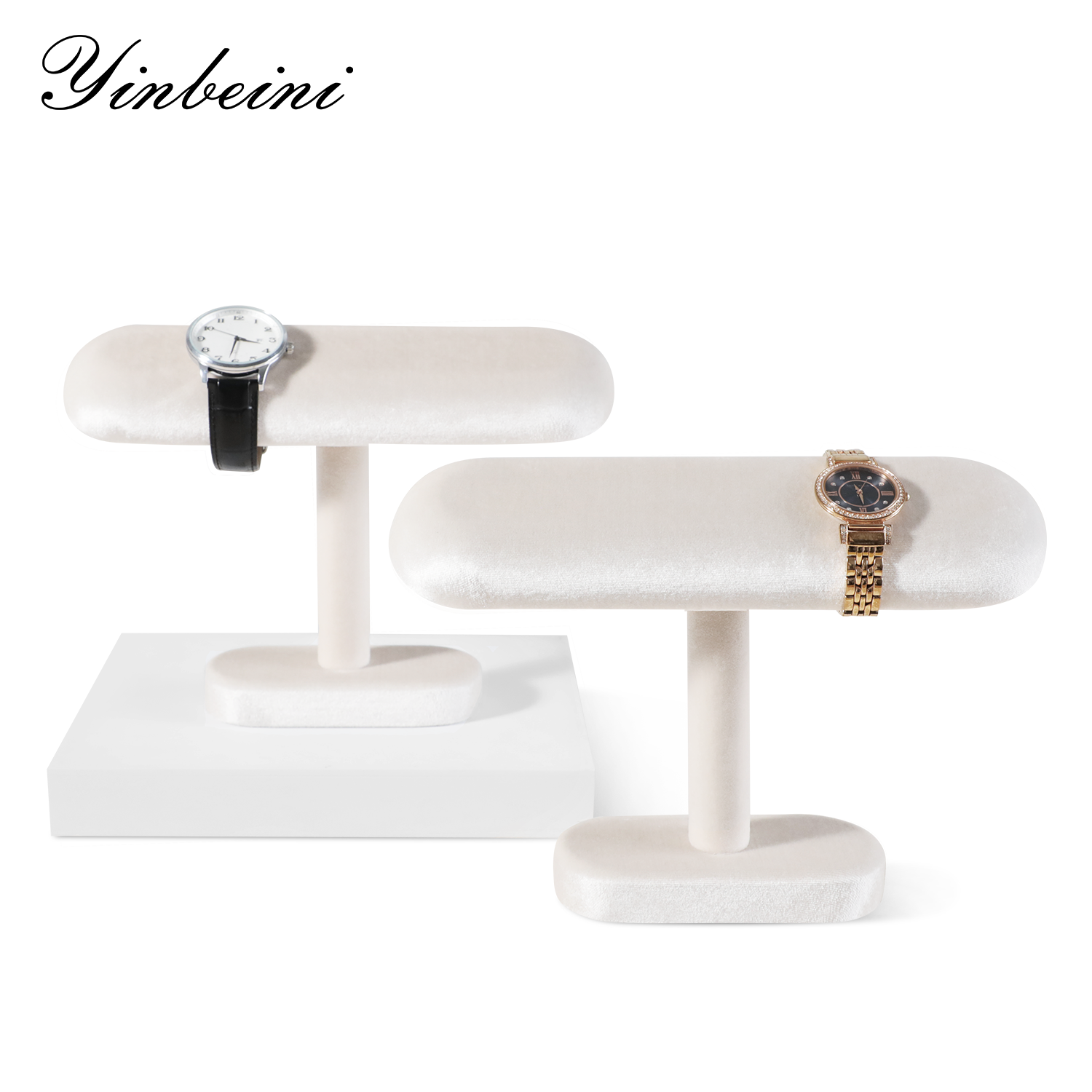 Yinbeini Velvet Watch Display Stand Jewelry  Storage Rack Watch Storage Stand jeweler counter jewelry counter TB002