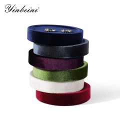 Yinbeini Velvet  Bracelet  Bracelet Organizer Tray  Small Round Jewelry Jewelry Display Tray Showcase Props jeweler counter jewelry counter TB00401