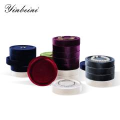 Yinbeini Velvet  Bracelet  Bracelet Organizer Tray  Small Round Jewelry Jewelry Display Tray Showcase Props jeweler counter jewelry counter TB00401