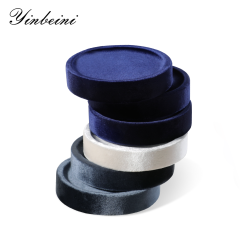 Yinbeini Velvet  Bracelet  Bracelet Organizer Tray  Small Round Jewelry Jewelry Display Tray Showcase Props jeweler counter jewelry counter TB00401