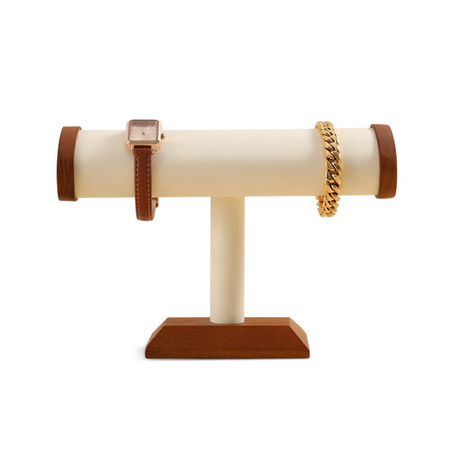 Yinbeini Solid wood suede metal jewelry rack bracelet display bracelet rack jewelry display rack watch display rack jeweler counter jewelry counter