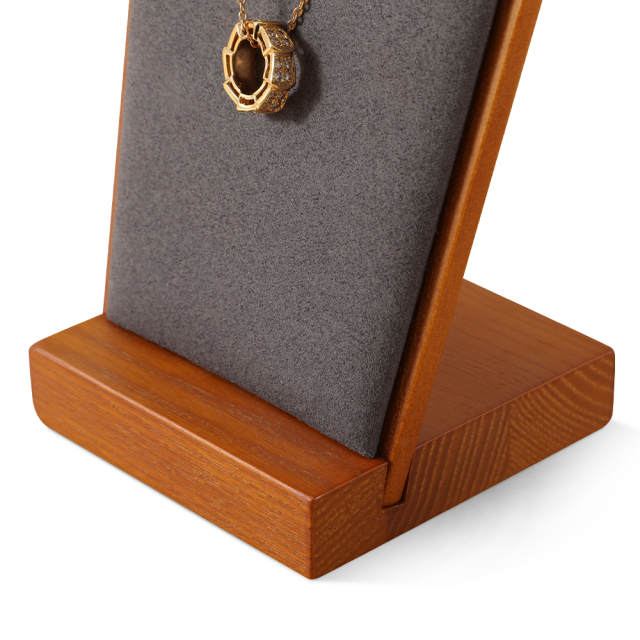Yinbeini Solid Wooden Necklace Mannequin Stand Earrings Holder Pendant Display Rack Jewelry Organizer jeweler counter jewelry counter