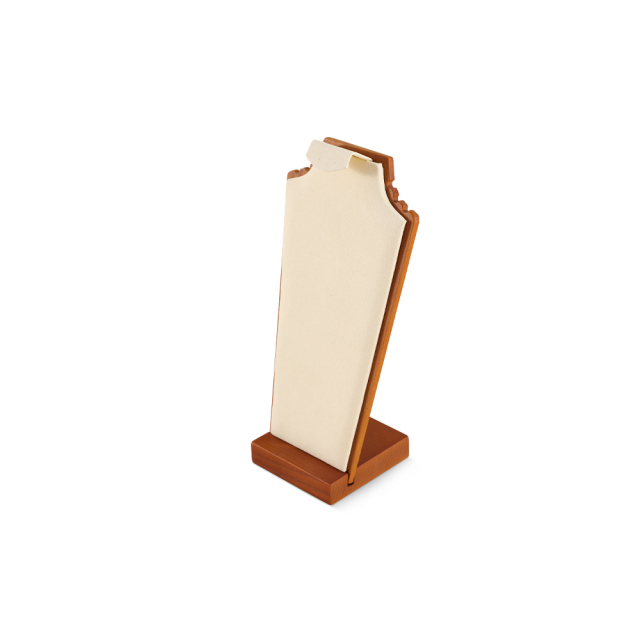 Yinbeini Solid Wooden Necklace Mannequin Stand Earrings Holder Pendant Display Rack Jewelry Organizer jeweler counter jewelry counter