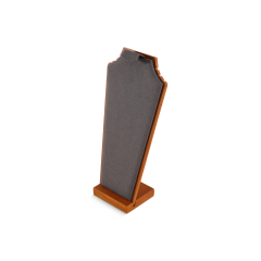 Yinbeini Solid Wooden Necklace Mannequin Stand Earrings Holder Pendant Display Rack Jewelry Organizer jeweler counter jewelry counter