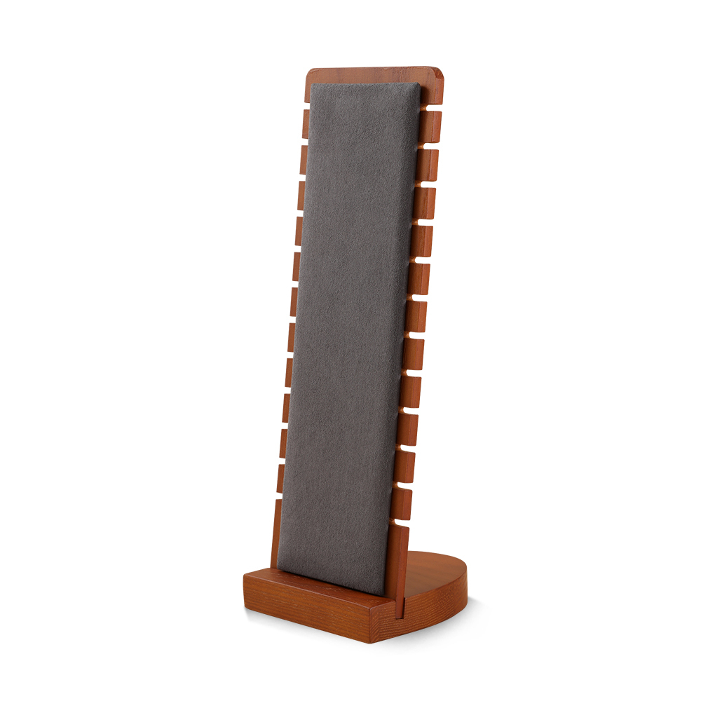 Yinbeini Necklace display rack clavicle chain jewelry rack necklace display props solid wood vertical display rack jeweler counter jewelry counter