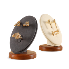 Yinbeini Premium Solid Wood Jewelry Display Set for Earring Ring Pendant Jewelry for Luxury Boutiques SM049