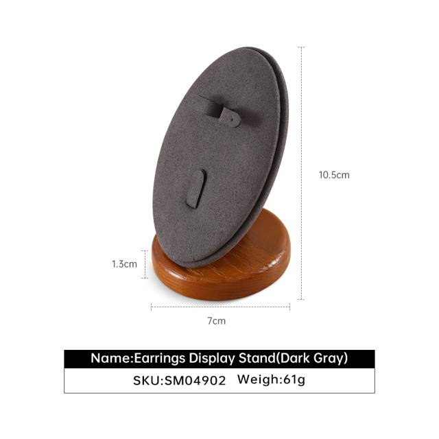 Yinbeini Premium Solid Wood Jewelry Display Set for Earring Ring Pendant Jewelry for Luxury Boutiques SM049