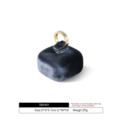 Yinbeini Velvet Jewelry Display Kit High-Quality Earring Ring Display Stand for Craft Fairs and Pop Up Shops Portable and Lightweight TB011