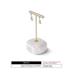 Yinbeini Velvet Jewelry Display Kit High-Quality Earring Ring Display Stand for Craft Fairs and Pop Up Shops Portable and Lightweight TB011