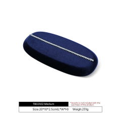 Yinbeini Velvet Irregular Ring Bracelet Necklace Jewelry Display Props Soft Plush Surface to Highlight Jewelry Details TB023