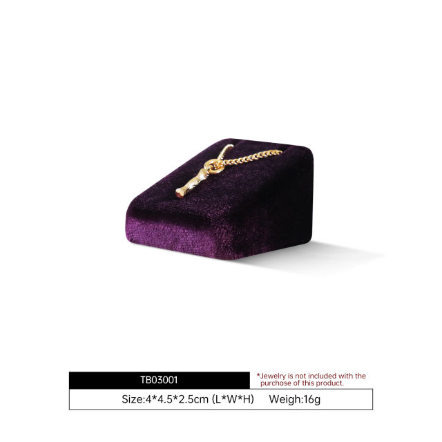 Yinbeini High-End Velvet Pendant Necklace Display Stand Jewelry Display Props Jewelry Display Stand TB030
