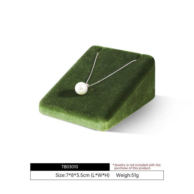 Yinbeini High-End Velvet Pendant Necklace Display Stand Jewelry Display Props Jewelry Display Stand TB030
