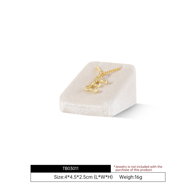 Yinbeini High-End Velvet Pendant Necklace Display Stand Jewelry Display Props Jewelry Display Stand TB030