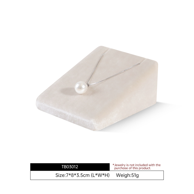 Yinbeini High-End Velvet Pendant Necklace Display Stand Jewelry Display Props Jewelry Display Stand TB030